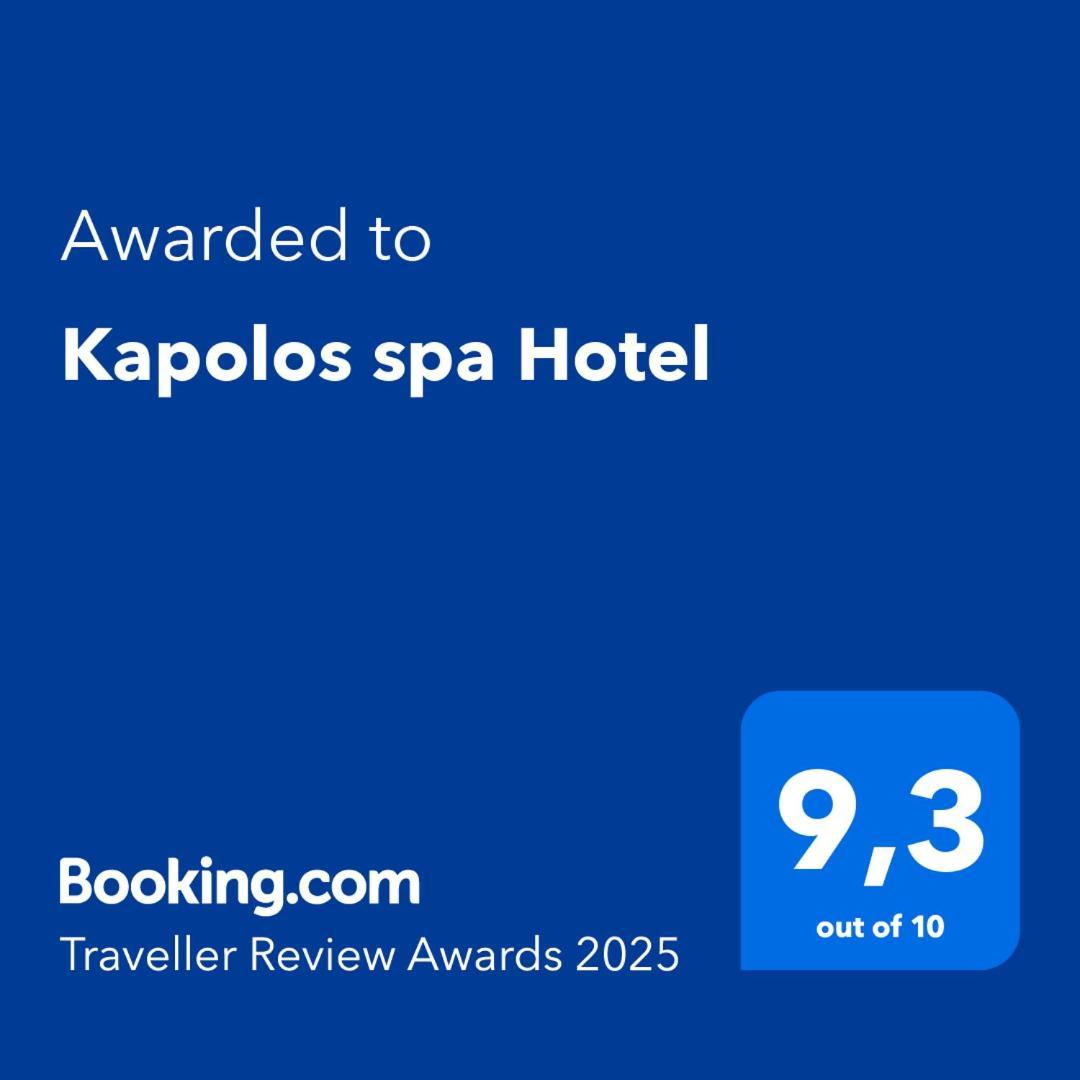 Kapolos Spa Hotel Lutrá Edipszú Kültér fotó